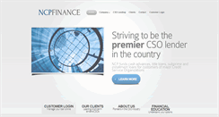 Desktop Screenshot of ncpfinance.com